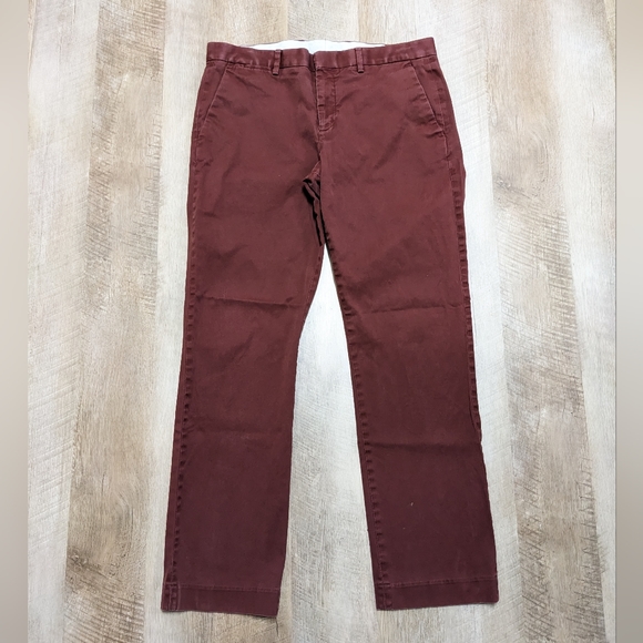Express Men's Maroon Pants - Picture 1 of 7